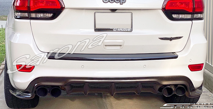 Custom Jeep Grand Cherokee  SUV/SAV/Crossover Rear Lip/Diffuser (2011 - 2021) - $890.00 (Part #JP-015-RA)